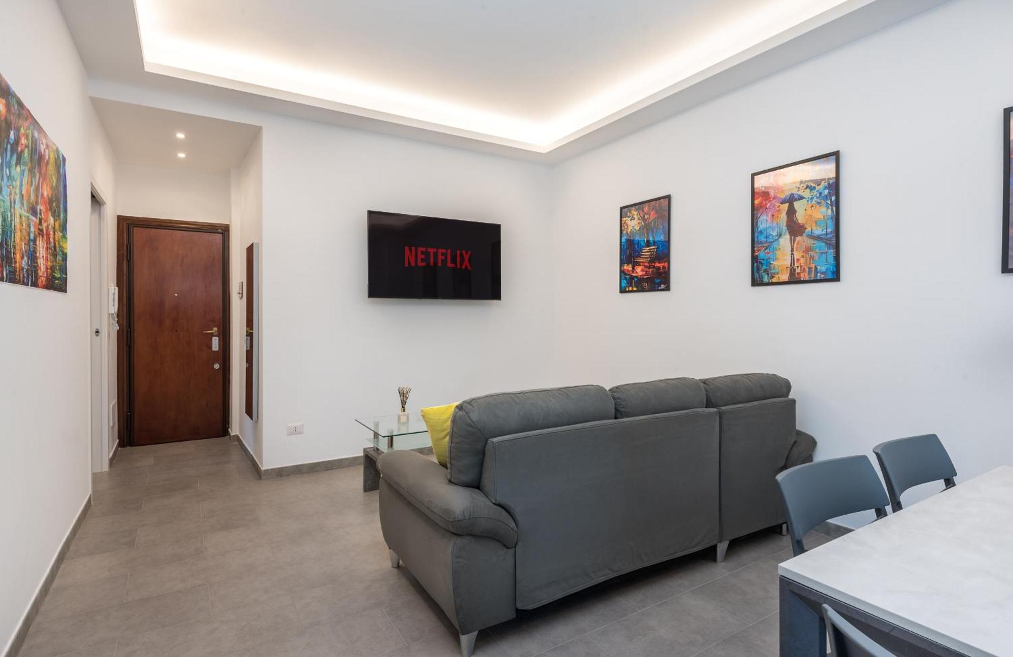Ponte Milvio, Flat Moderno Con Ac, Wi-fi, Netflix Lejlighed Rom