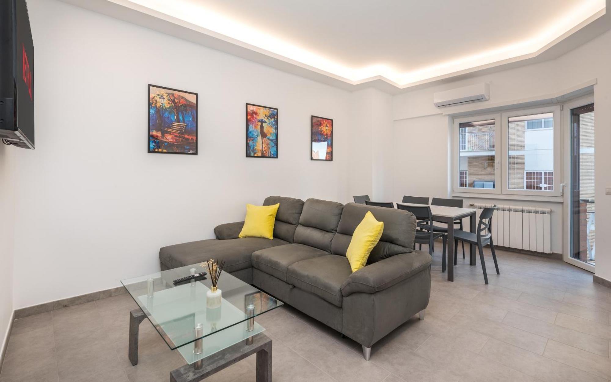 Apartment Ponte Milvio, Flat Moderno Con Ac, Wi-fi, Netflix